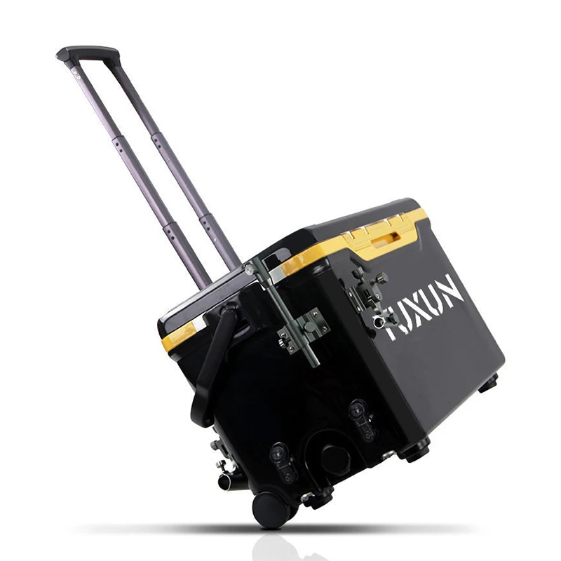40L Multifunctional Fishing Tackle Box Fishing Bucket Storage Equipment Set Fishing Box with Liftable Legs and Wheel Trolley
40L Multifunctional Fishing Tackle Box Fishing Bucket Storage Equipment Set Fishing Box with Liftable Legs and Wheel Trolley