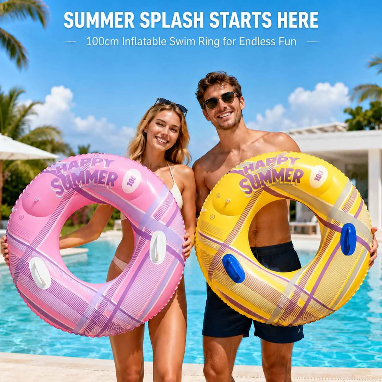 Floats for Adults Rings Pool Float Large Swim Ring for Adults,Striped Teens Adult Inner Tubes Summer Beach Bachelorette Party
Floats for Adults Rings Pool Float Large Swim Ring for Adults,Striped Teens Adult Inner Tubes Summer Beach Bachelorette Party