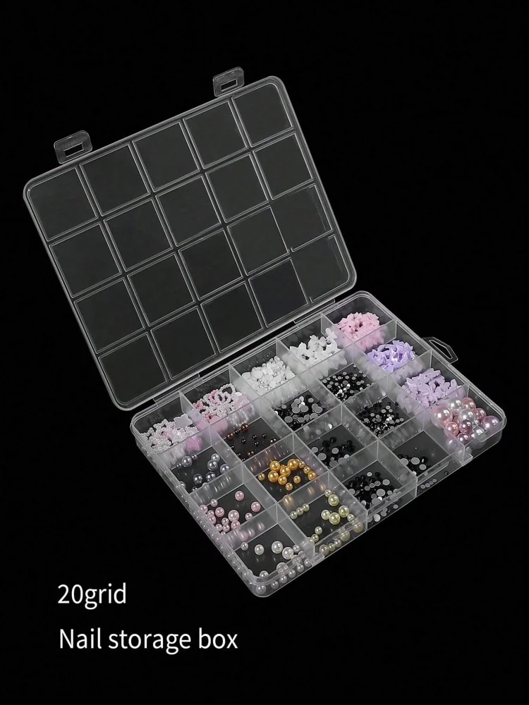 1Pc Multifunctional Clear Plastic Organizer Box with Grids Container Craft Storage for Beads Organizer Art DIY Jewelry
1Pc Multifunctional Clear Plastic Organizer Box with Grids Container Craft Storage for Beads Organizer Art DIY Jewelry