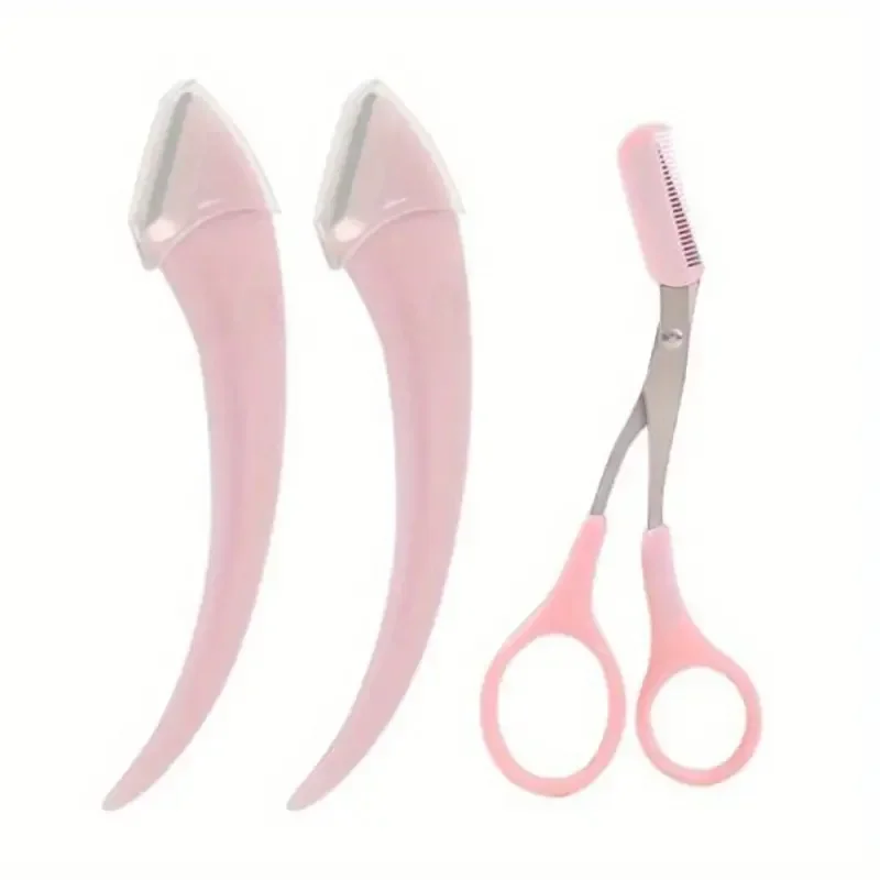 Comb and eyebrow trimming set, eyebrow razor blades, portable eyebrow
Comb and eyebrow trimming set, eyebrow razor blades, portable eyebrow