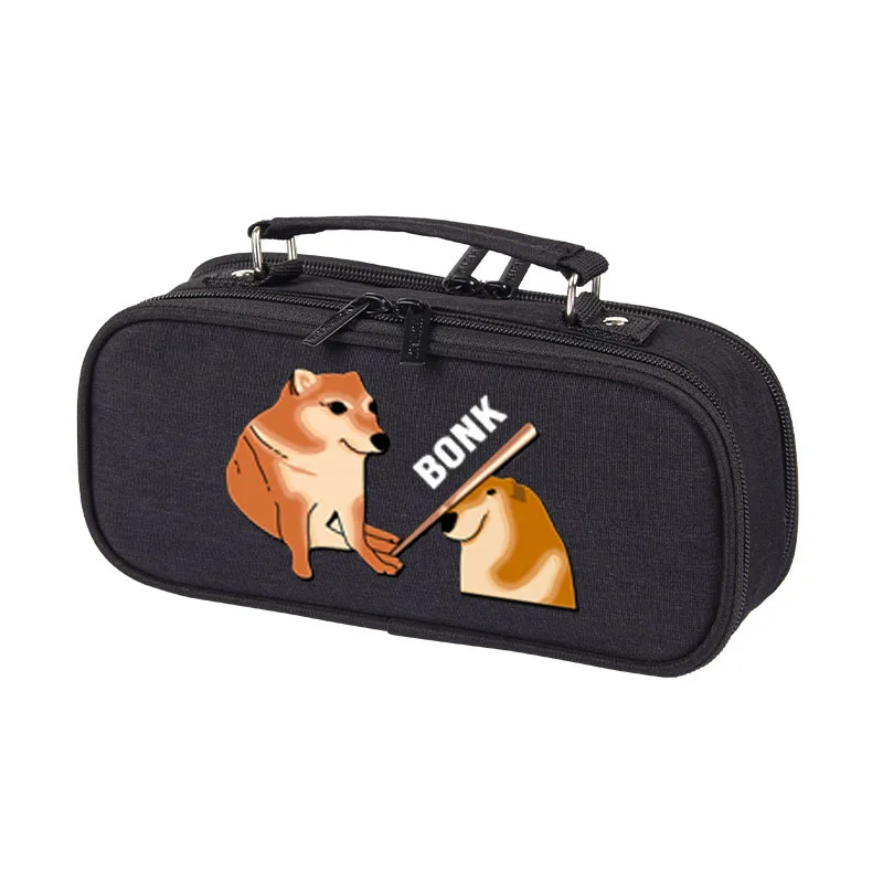 Custom Shiba Inu Doge Cheems Meme Pencil Bag Large Capacity Multi Layer Stationery Box Multilayer Pencil Storage Bag
Custom Shiba Inu Doge Cheems Meme Pencil Bag Large Capacity Multi Layer Stationery Box Multilayer Pencil Storage Bag