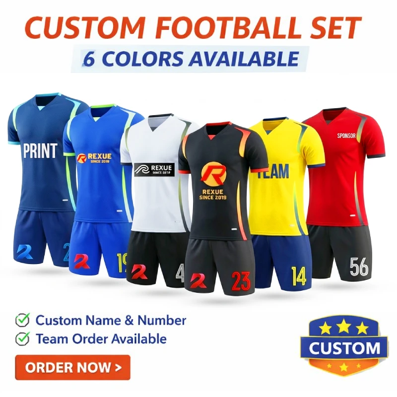 Комплект футбольной формы для мужчин, женщин и детей: индивидуальная футбольная экипировка, футболки для футзала и тренировочные спортивные костюмы
Комплект футбольной формы для мужчин, женщин и детей: индивидуальная футбольная экипировка, футболки для футзала и тренировочные спортивные костюмы