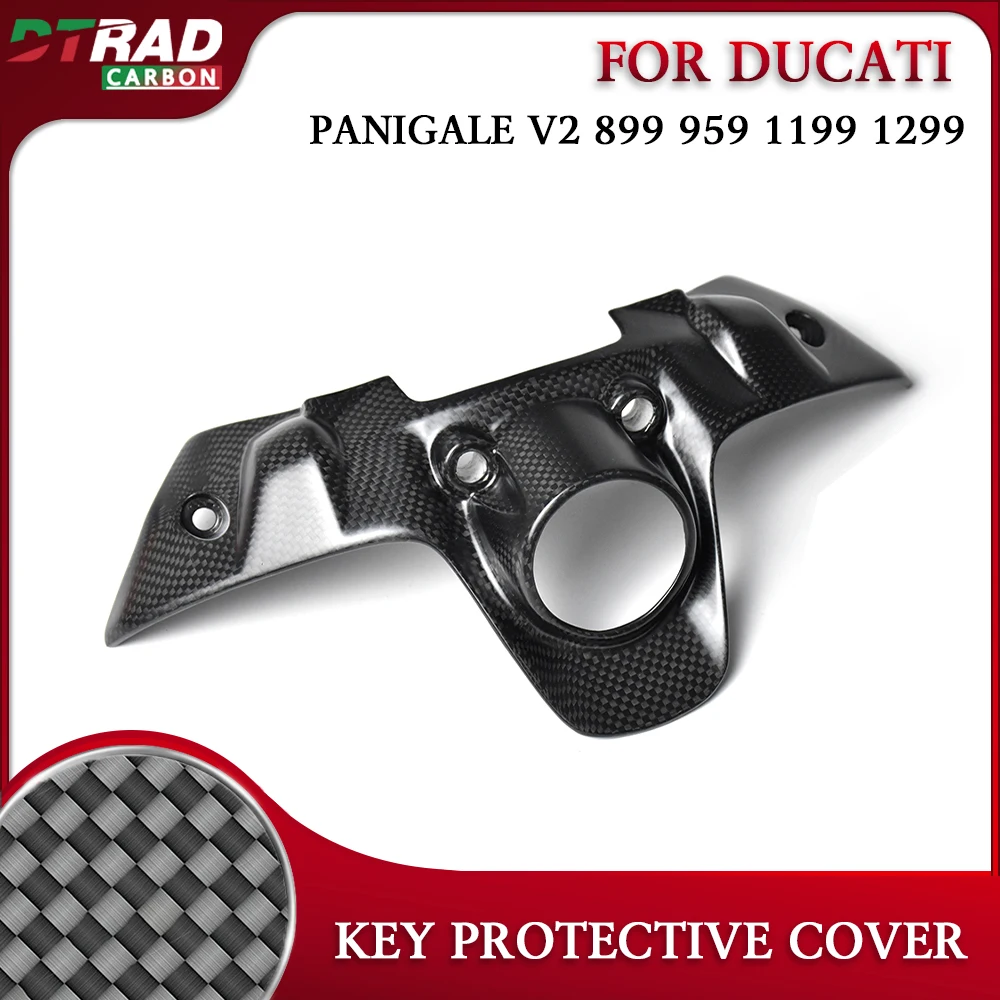 Carbon Fiber Key Cover For Ducati Panigale V2 899 959 1199 1299 Motorcycle Ignition Cap KeyLock Guards Modification Accessories
Carbon Fiber Key Cover For Ducati Panigale V2 899 959 1199 1299 Motorcycle Ignition Cap KeyLock Guards Modification Accessories