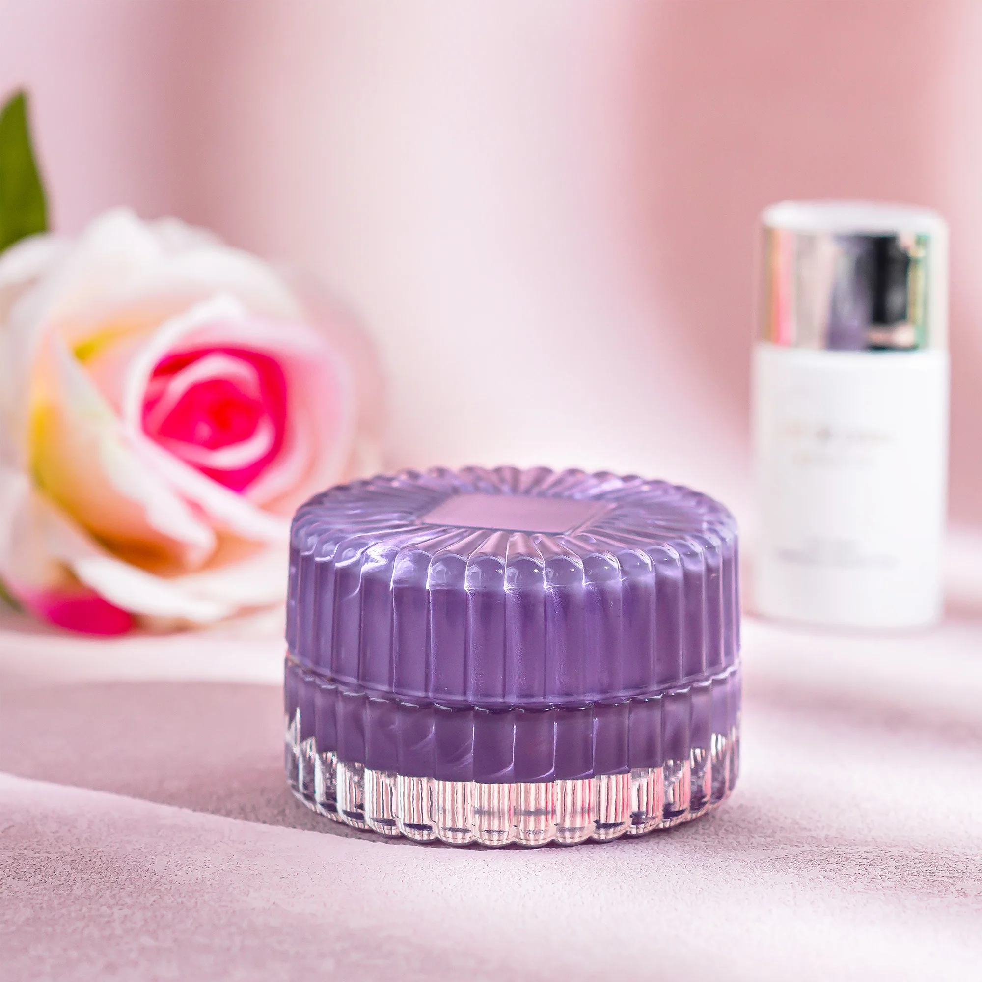 Purple Crystal Jewelry Box with Lid Women's Small Covered Trinket Storage Organizer Box Glass Jewelry Tray Decorative Gift
Purple Crystal Jewelry Box with Lid Women's Small Covered Trinket Storage Organizer Box Glass Jewelry Tray Decorative Gift