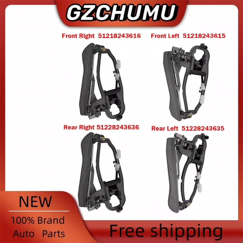 For BMW X5 Off-Road E53 Door Handle Carrier Inner Outside Front Rear Left Right 51218243615 51218243616 51228243635 51228243636
For BMW X5 Off-Road E53 Door Handle Carrier Inner Outside Front Rear Left Right 51218243615 51218243616 51228243635 51228243636