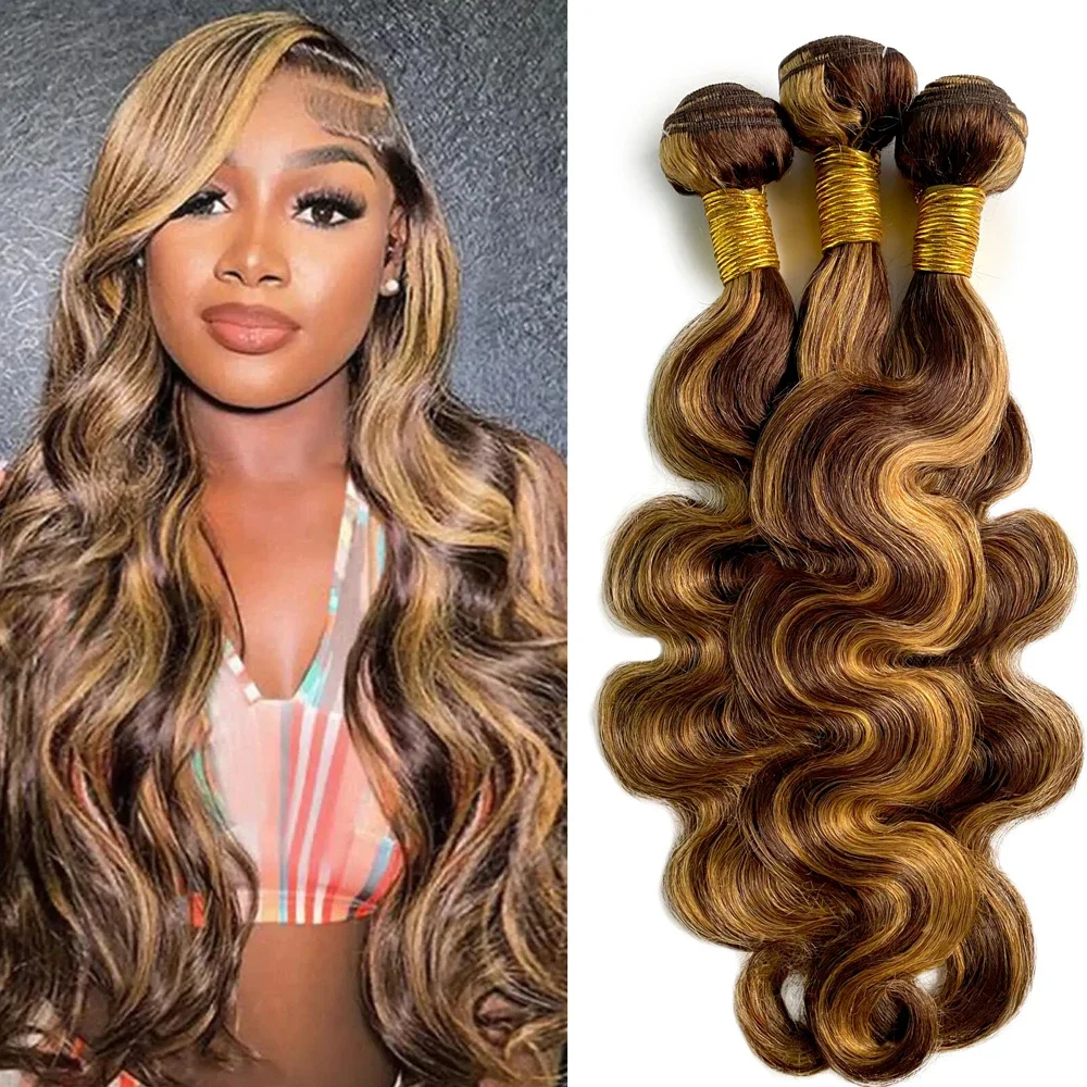 P4/27 Highlight Human Hair Bundles Body Wave Bundles Human Hair 18 20 22Inch Human Hair Body Wave Bundles Ombre Brown Bundles
P4/27 Highlight Human Hair Bundles Body Wave Bundles Human Hair 18 20 22Inch Human Hair Body Wave Bundles Ombre Brown Bundles