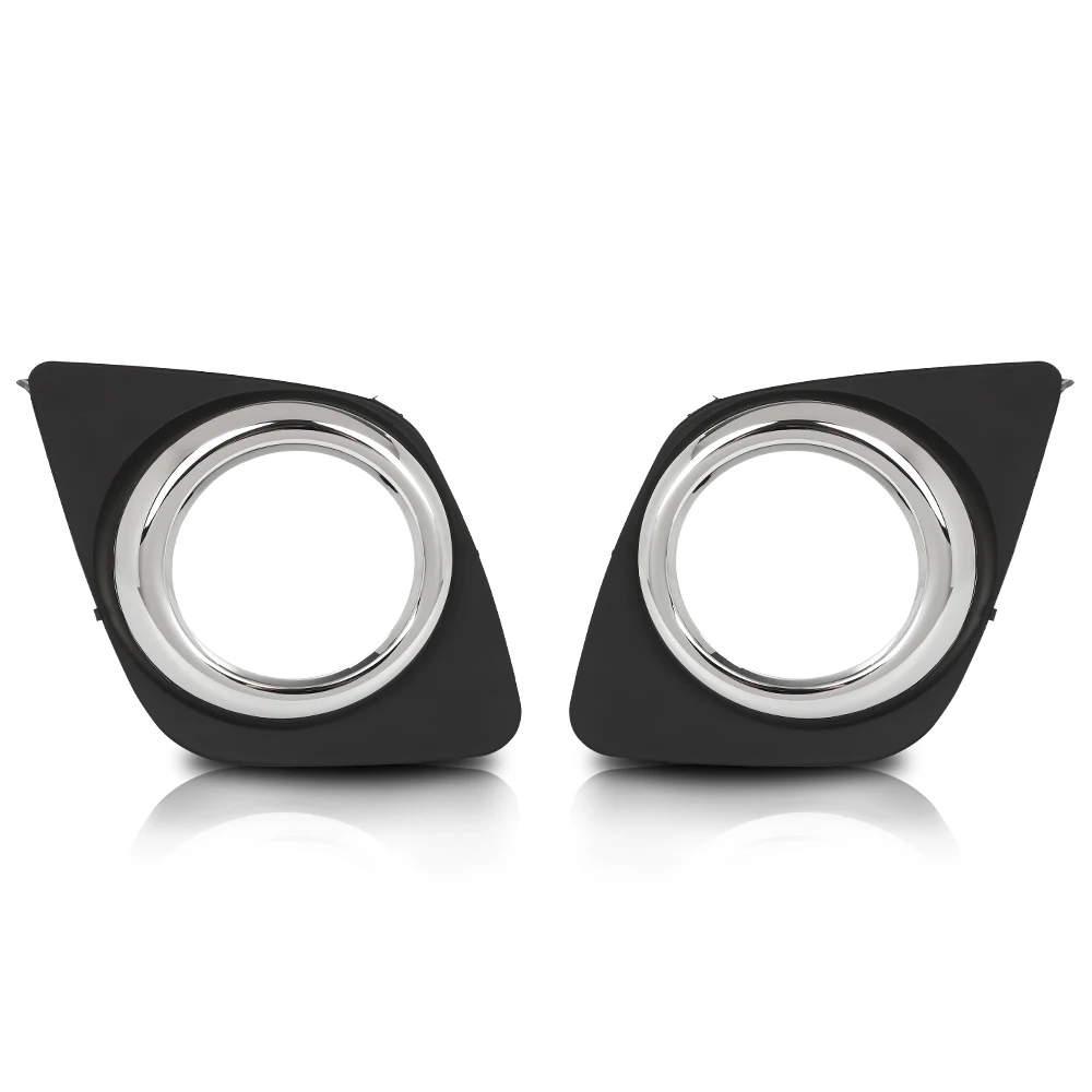 1Pair Front Bumper Fog Light Cover Trim Bezel Fit for 2009-2012 Toyota Rav4 521270R040 521280R040 Pp Abs Black W/Chrome Trim
1Pair Front Bumper Fog Light Cover Trim Bezel Fit for 2009-2012 Toyota Rav4 521270R040 521280R040 Pp Abs Black W/Chrome Trim