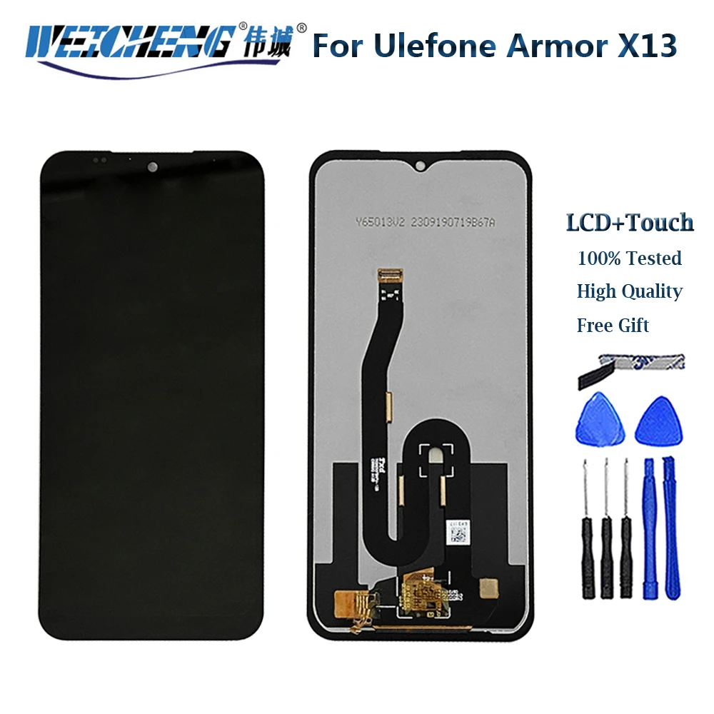 Новинка, ЖК-дисплей 6,52 дюйма для Ulefone Armor X13 с фотоэлементами для Ulefone ArmorX13, Ремонт ЖК-дисплея
Новинка, ЖК-дисплей 6,52 дюйма для Ulefone Armor X13 с фотоэлементами для Ulefone ArmorX13, Ремонт ЖК-дисплея