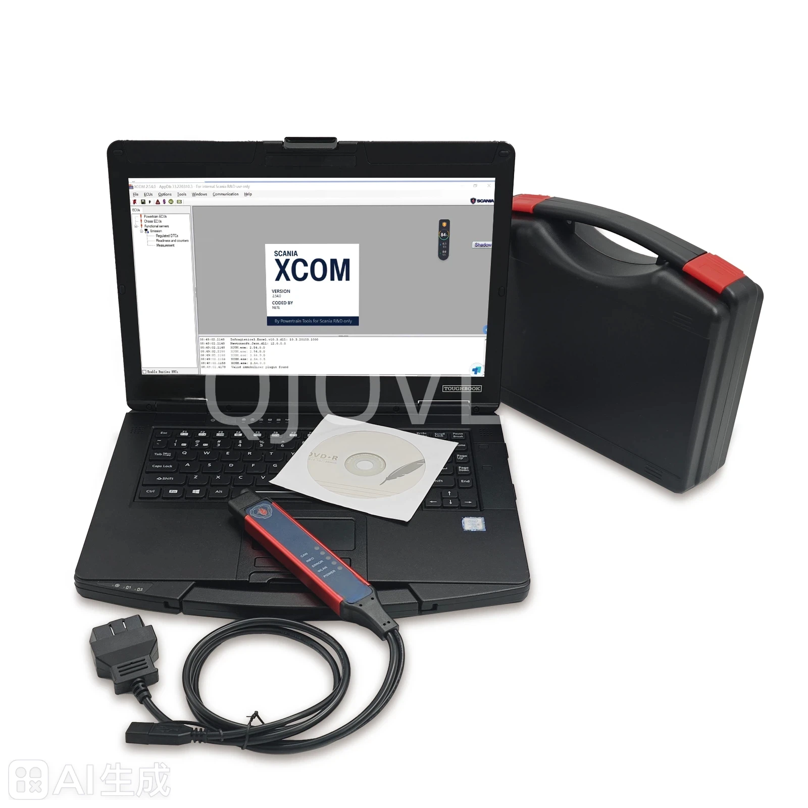 SDP3 2.50.1 VCI-3 Scanner Diagnostic Tool for Heavy-Duty Trucks Includes Laptop
SDP3 2.50.1 VCI-3 Scanner Diagnostic Tool for Heavy-Duty Trucks Includes Laptop
