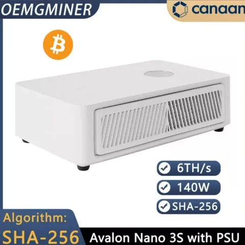 1. Company Direct Branded Canaan Avalon Nano 3S Bitcoin Miner