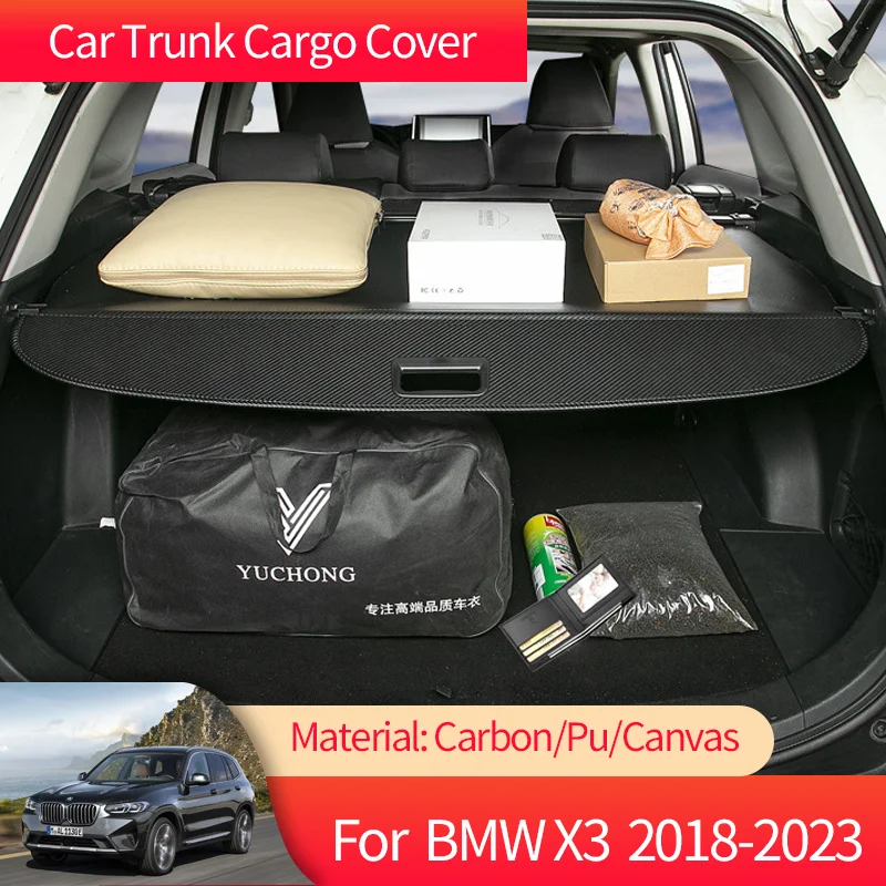 Auto Trunk Cargo Cover Luggage Storage Rear Boot Tray Security Shielding Shade for BMW X3 M Sport G01 2018~2023 Car Accessories
Auto Trunk Cargo Cover Luggage Storage Rear Boot Tray Security Shielding Shade for BMW X3 M Sport G01 2018~2023 Car Accessories