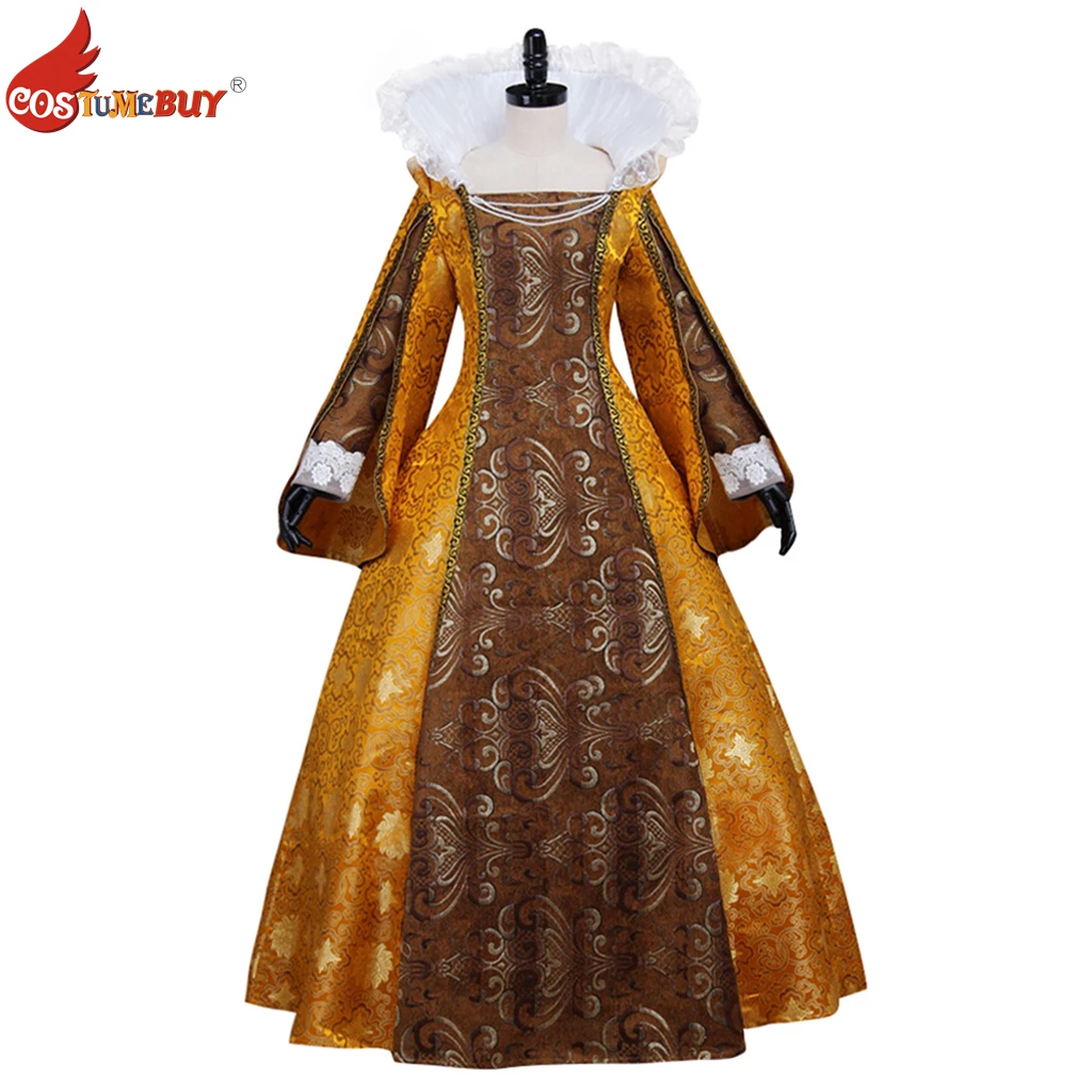 Gorgeous Golden Tudor Queen Dress Medieval Court Women's Ball Gown Noble Brocade Jacquard Prom Dresses Party Stage Costume
Gorgeous Golden Tudor Queen Dress Medieval Court Women's Ball Gown Noble Brocade Jacquard Prom Dresses Party Stage Costume