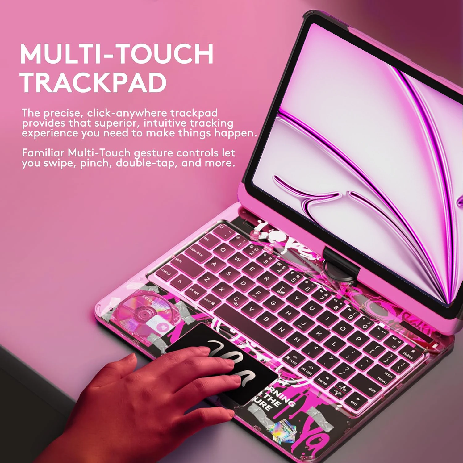 For IPad Tablet Keyboard Integrated Case Is Suitable For IPad Gen 10 10.9 Inch 2022 360° Rotating Bracket
For IPad Tablet Keyboard Integrated Case Is Suitable For IPad Gen 10 10.9 Inch 2022 360° Rotating Bracket