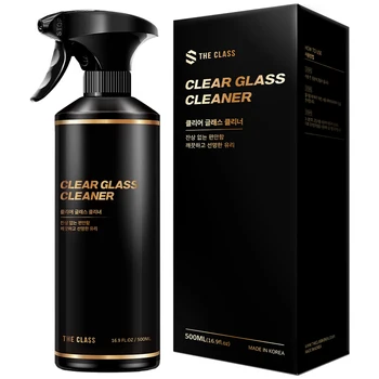 클리어 글래스 클리너 500ml 광택 코팅 유리세정제