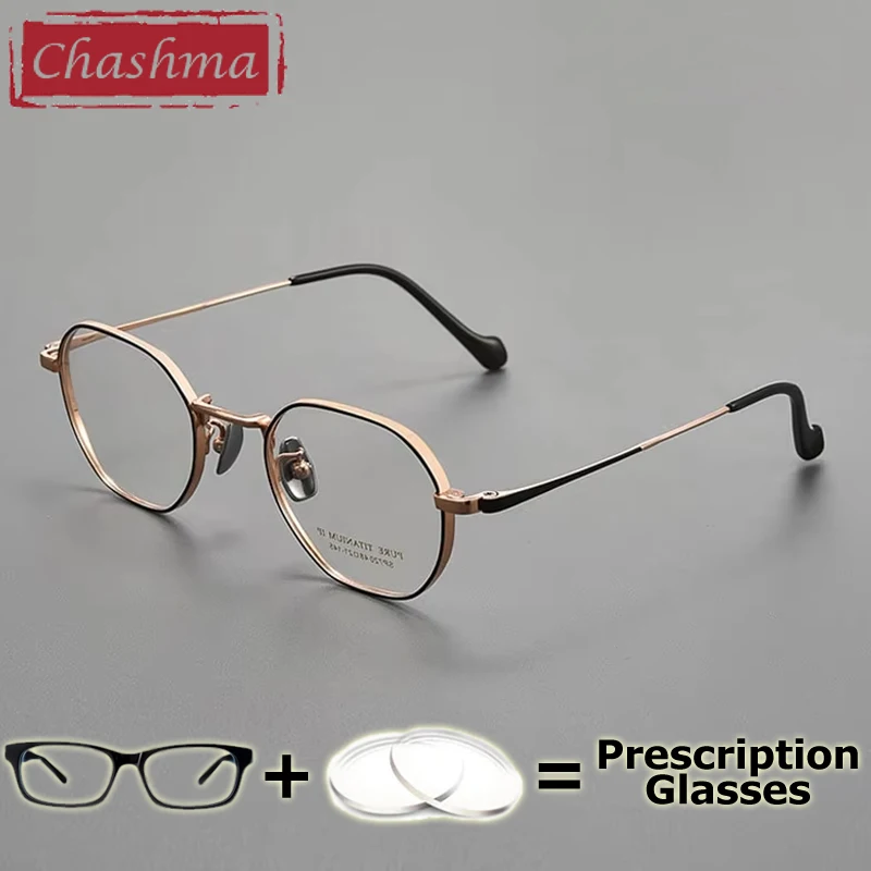 Chashma Women Fashion Pure Titanium Eyewear Prescription Glasses Lightweight Big Bridge 21mm Frames Men Eyeglasses Spectacles
Chashma Women Fashion Pure Titanium Eyewear Prescription Glasses Lightweight Big Bridge 21mm Frames Men Eyeglasses Spectacles