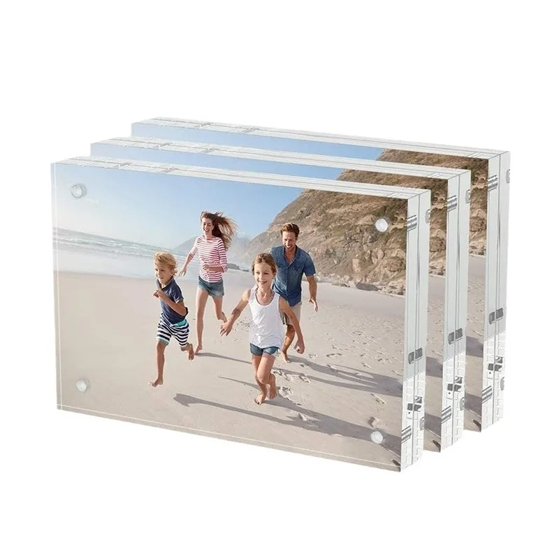 5x7 Inch High Definition Acrylic Picture Frame, Clear Double Sided Magnetic Photo Frame 1 Pack
5x7 Inch High Definition Acrylic Picture Frame, Clear Double Sided Magnetic Photo Frame 1 Pack
