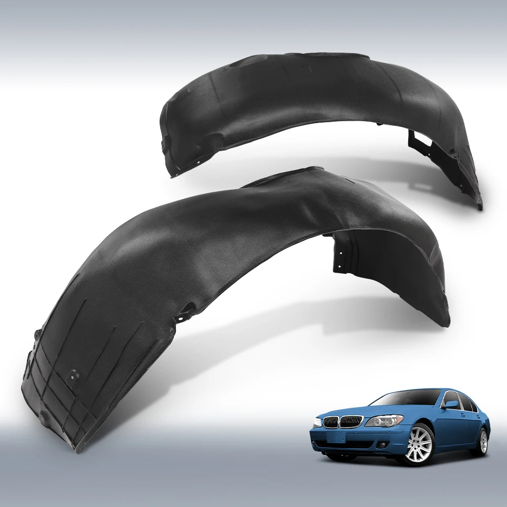 Front Driver & Passenger Side Fender Liner Set Fit for 02-08 Bmw 745I 750I 760I
Front Driver & Passenger Side Fender Liner Set Fit for 02-08 Bmw 745I 750I 760I