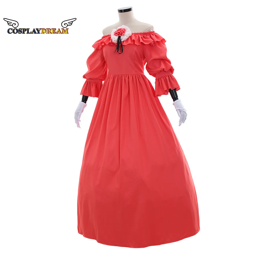 Medieval Women Victorian Dress Adult Marie Antoinette Renaissance Dress with Gloves
Medieval Women Victorian Dress Adult Marie Antoinette Renaissance Dress with Gloves