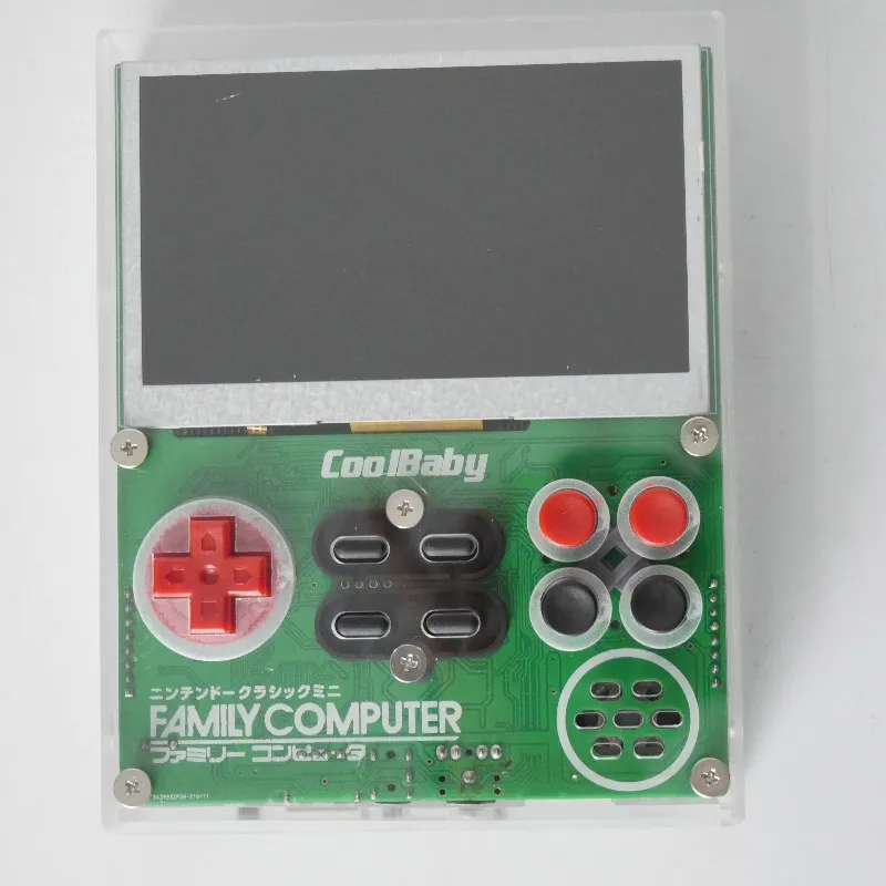 Coolbaby X7 Retro FC Pocket 8bit Portable Handheld Video Game Console With Solt to Inset 60 Pin Cartridge AV Out 3.5inch
Coolbaby X7 Retro FC Pocket 8bit Portable Handheld Video Game Console With Solt to Inset 60 Pin Cartridge AV Out 3.5inch