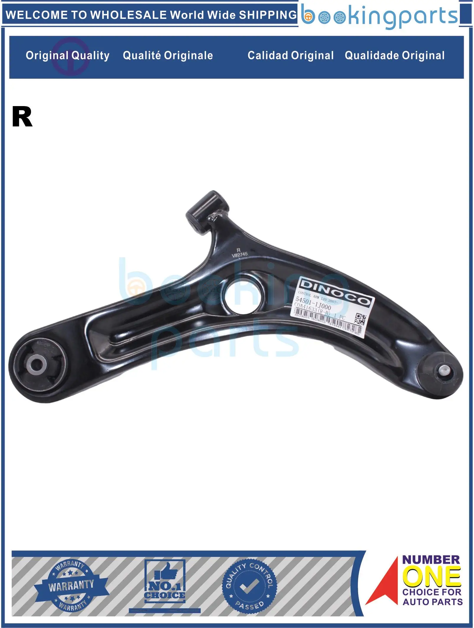 Control Arm Right For HYUNDAI I20 2007- 54501-1J000,545011J000,54501-1J000 R,545011J000R,54501-1J500,545011J500
Control Arm Right For HYUNDAI I20 2007- 54501-1J000,545011J000,54501-1J000 R,545011J000R,54501-1J500,545011J500
