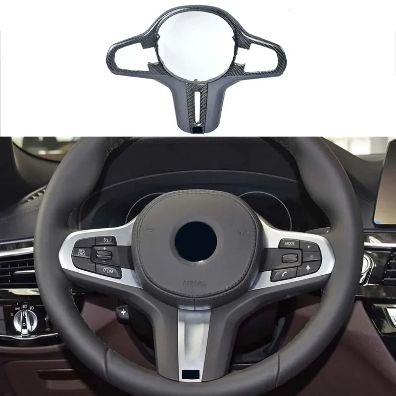 Car Real Carbon Fiber Alcantara Steering Wheel Trim Cover Replace For BMW 5-Serie G30 Sport X3 X5 X7 G20 G11 G01 G05 G07 2018-19
Car Real Carbon Fiber Alcantara Steering Wheel Trim Cover Replace For BMW 5-Serie G30 Sport X3 X5 X7 G20 G11 G01 G05 G07 2018-19