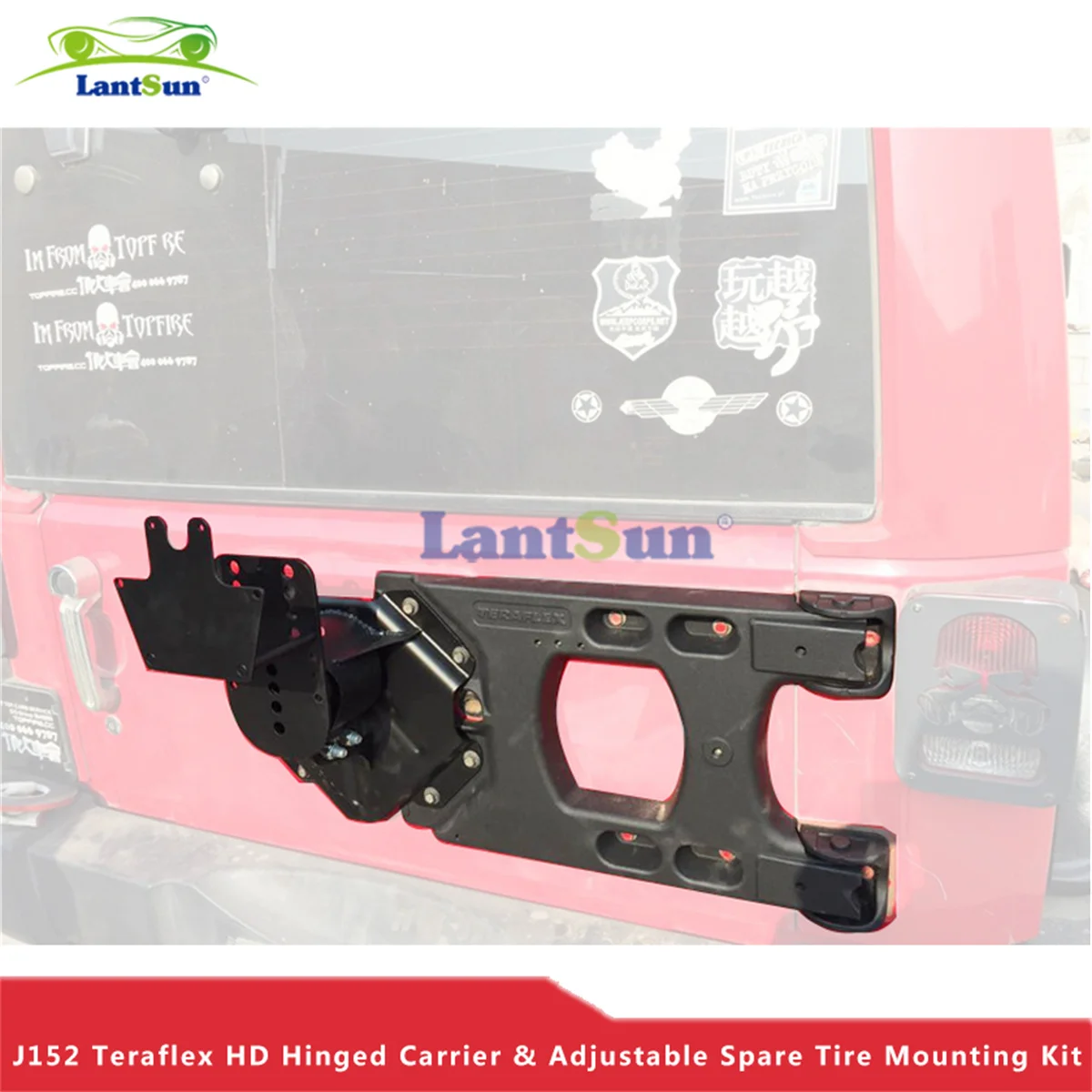 SXMA Rear Teraflex HD Hinged Carrier Adjustable Spare Tire Mounting Kit Aluminum for Jeep Wrangler JK JKU 2007-2017 J152 1Set
SXMA Rear Teraflex HD Hinged Carrier Adjustable Spare Tire Mounting Kit Aluminum for Jeep Wrangler JK JKU 2007-2017 J152 1Set