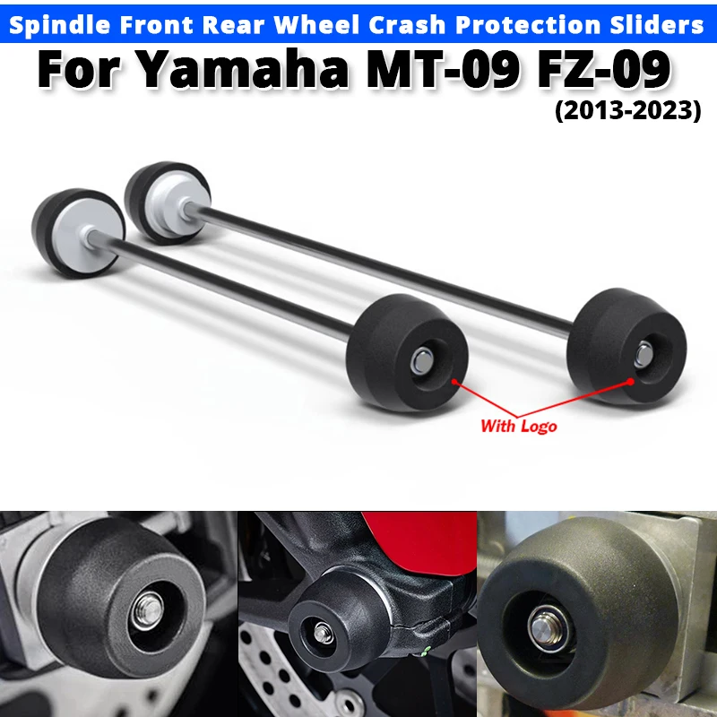For Yamaha MT-09 FZ-09 Yamaha MT-09 Yamaha FZ-09 2013-2023 Spinle Front Rear Wheel Crash Protection Sliders
For Yamaha MT-09 FZ-09 Yamaha MT-09 Yamaha FZ-09 2013-2023 Spinle Front Rear Wheel Crash Protection Sliders