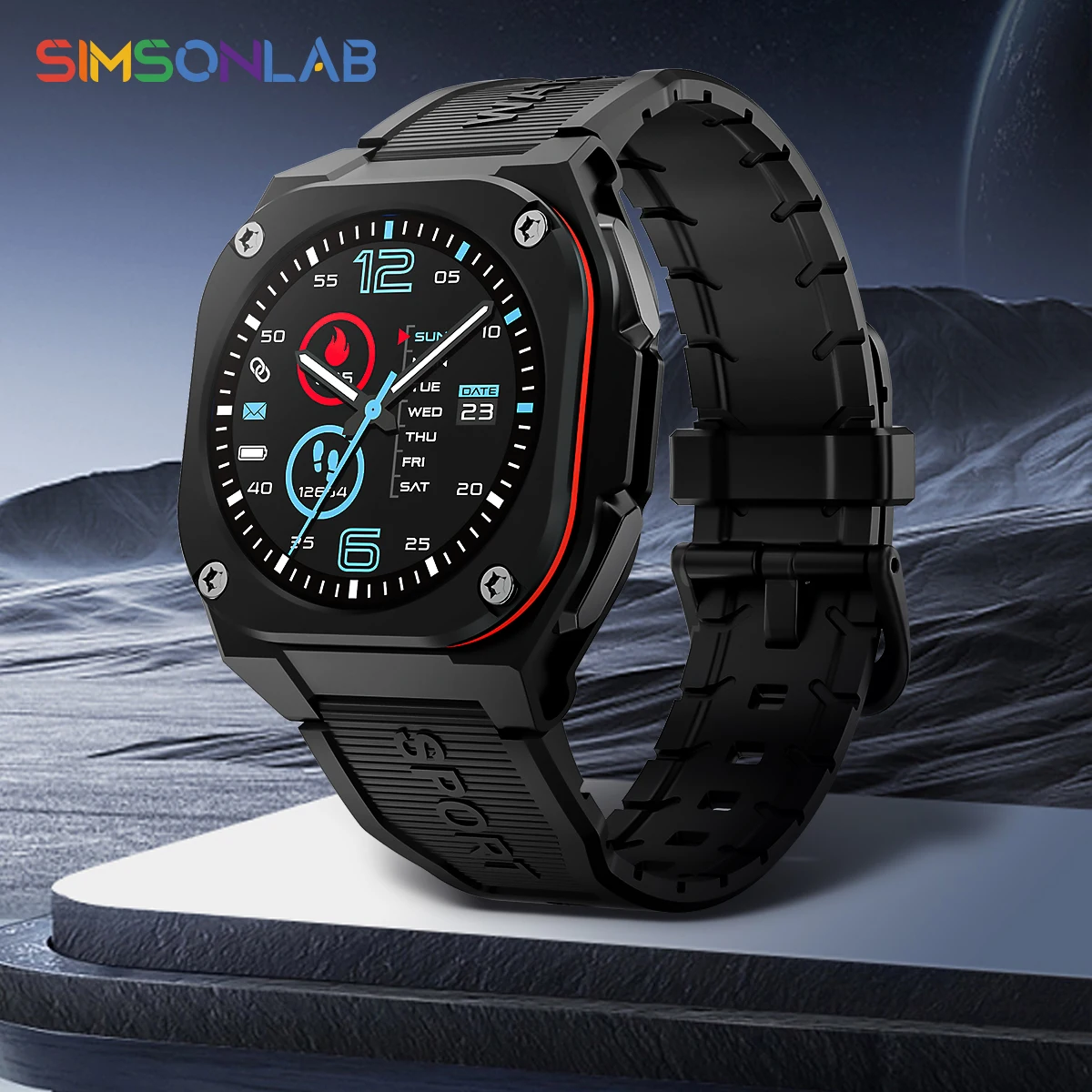 Новые умные часы с большим AMOLED HD-экраном 1,28 дюйма, измерением частоты сердечных сокращений и мониторингом уровня кислорода в крови, водонепроницаемые до 5ATM.
Новые умные часы с большим AMOLED HD-экраном 1,28 дюйма, измерением частоты сердечных сокращений и мониторингом уровня кислорода в крови, водонепроницаемые до 5ATM.