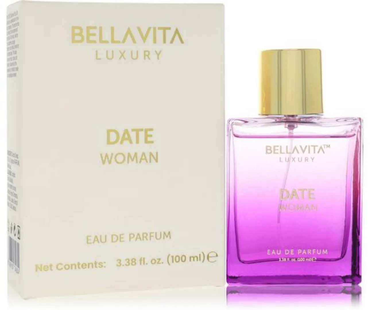 Bella Vita Luxury Date Woman Women's Perfume 100ml Long Lasting Sweet Scent
Bella Vita Luxury Date Woman Women's Perfume 100ml Long Lasting Sweet Scent
