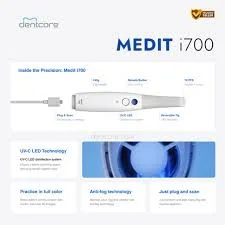 Совершенно новый оригинальный внутриротовой сканер Medit i700 для стоматологии
Совершенно новый оригинальный внутриротовой сканер Medit i700 для стоматологии