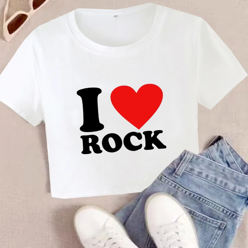 New Short-Sleeved Korean Fashion 90s Girls Cropped Tops Round Neck Pullover Letter Print Navel Women's Summer T-Shirt Vintage
New Short-Sleeved Korean Fashion 90s Girls Cropped Tops Round Neck Pullover Letter Print Navel Women's Summer T-Shirt Vintage