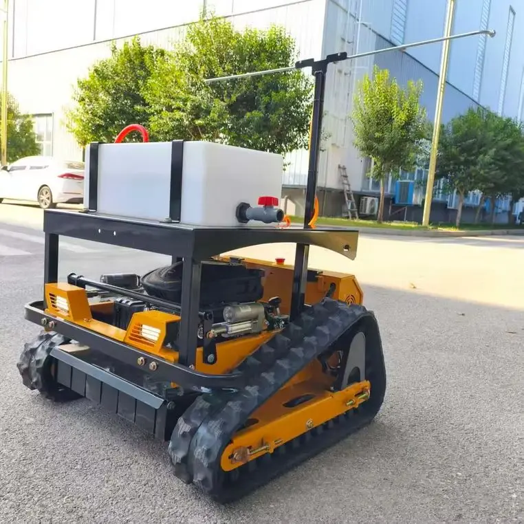 550mm Tracked Zero-Turn Remote Mower, Custom Lawn Care Equipment, Factory Direct, with Optional Sprayer Attachment
550mm Tracked Zero-Turn Remote Mower, Custom Lawn Care Equipment, Factory Direct, with Optional Sprayer Attachment