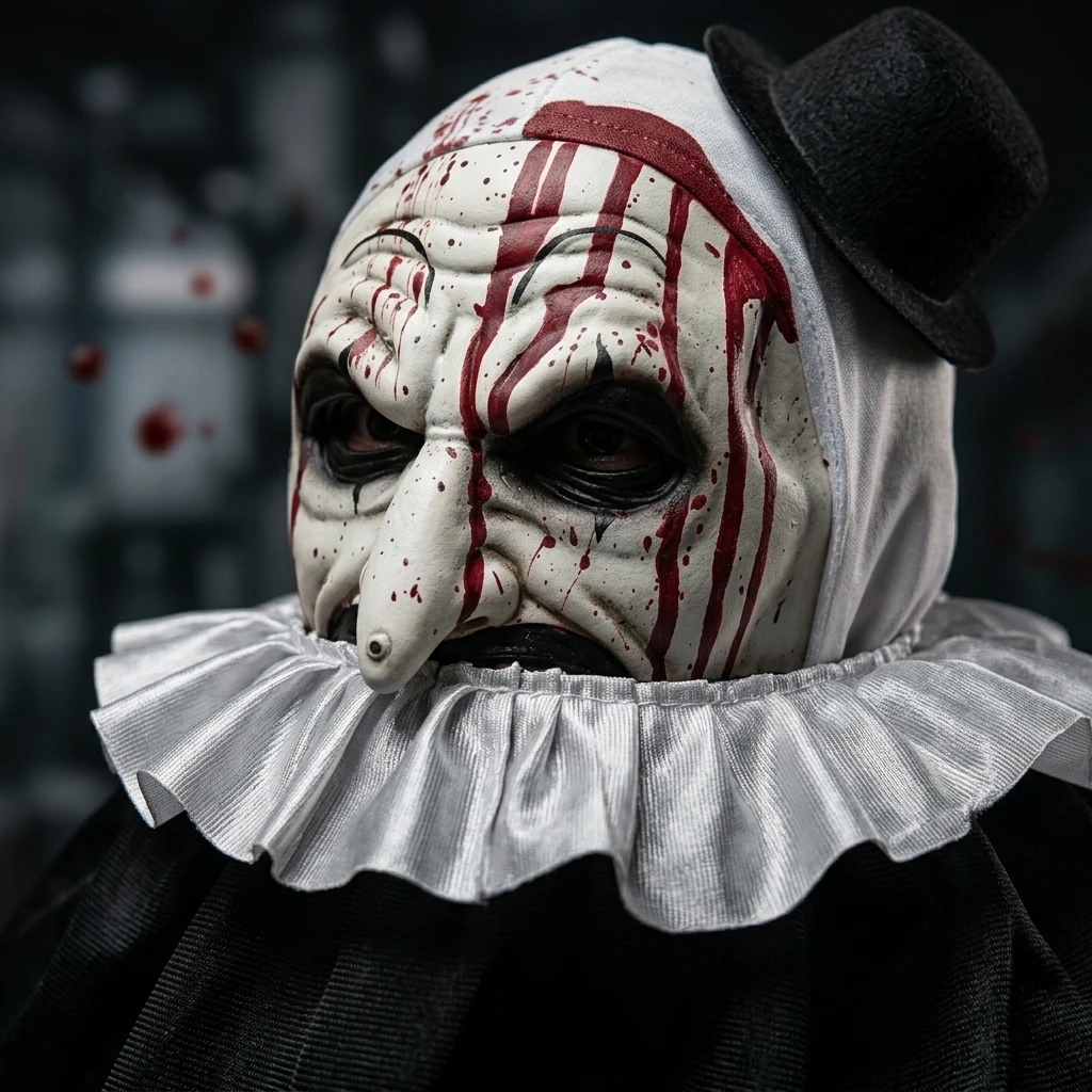 Horror Clown Mask Realistic Latex Genuine Leather Texture Great for Terror Party Dress Up Horror Enthusiasts Full Set Costume
Horror Clown Mask Realistic Latex Genuine Leather Texture Great for Terror Party Dress Up Horror Enthusiasts Full Set Costume