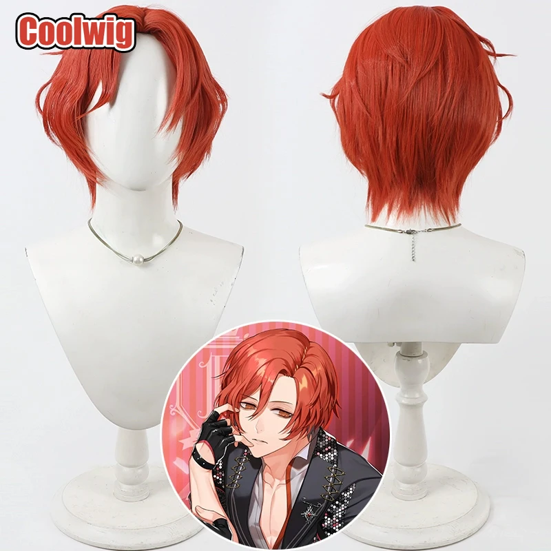 Coolwig Synthetic Hair Menou Cosplay Wigs Blackstar Menou Role Play Halloween 30cm Short Straight Red Men Wig Heat Resistant
Coolwig Synthetic Hair Menou Cosplay Wigs Blackstar Menou Role Play Halloween 30cm Short Straight Red Men Wig Heat Resistant