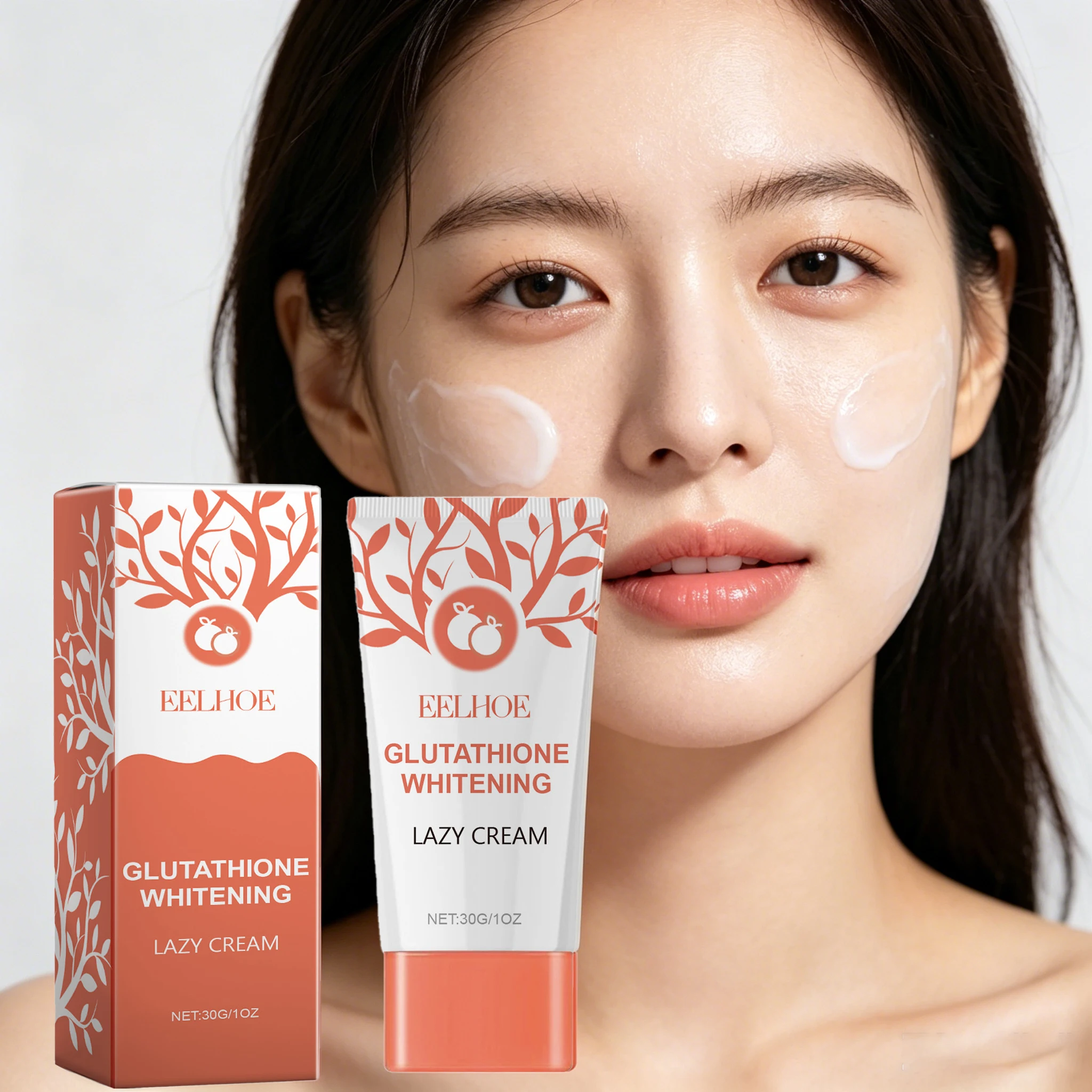 30G Glutathione Face Cream Moisturizing Repairing Damaged Strengthening Skin Barrier Nourishing Improve Texture Glowing Face Lazy Cream
30G Glutathione Face Cream Moisturizing Repairing Damaged Strengthening Skin Barrier Nourishing Improve Texture Glowing Face Lazy Cream