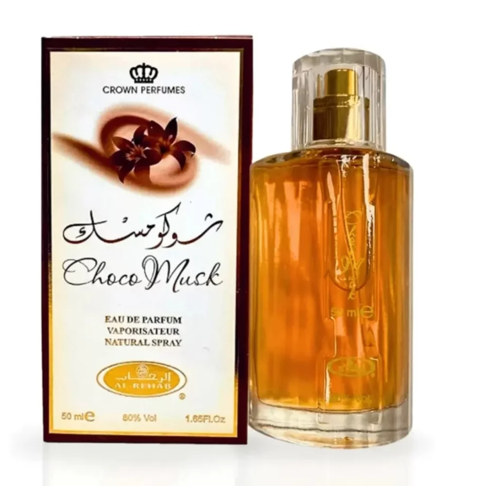 Original aAl-Rehab Choco Musk Eau De Parfum Spray for Women's Cologne 1.7 Ounce Long-Lasting Spray Luxury Choice For Lover Gifts
Original aAl-Rehab Choco Musk Eau De Parfum Spray for Women's Cologne 1.7 Ounce Long-Lasting Spray Luxury Choice For Lover Gifts