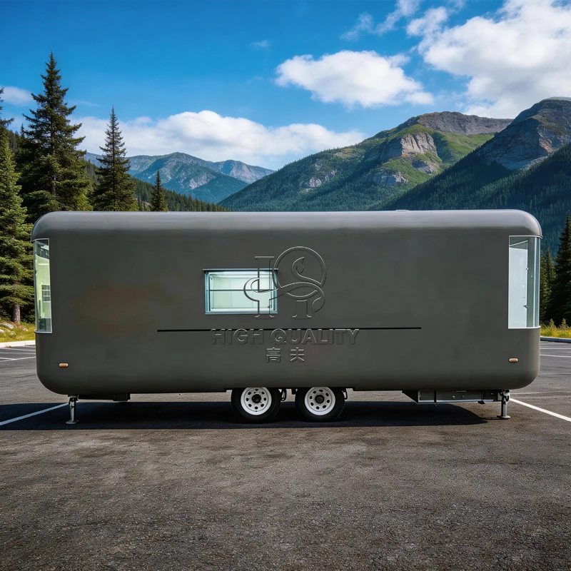 High Quality Professional Fully Equipped Food Truck Trailer Mobile Kitchen Pizza Taco Fries BBQ Wings Burger Ice Cream Bar
High Quality Professional Fully Equipped Food Truck Trailer Mobile Kitchen Pizza Taco Fries BBQ Wings Burger Ice Cream Bar