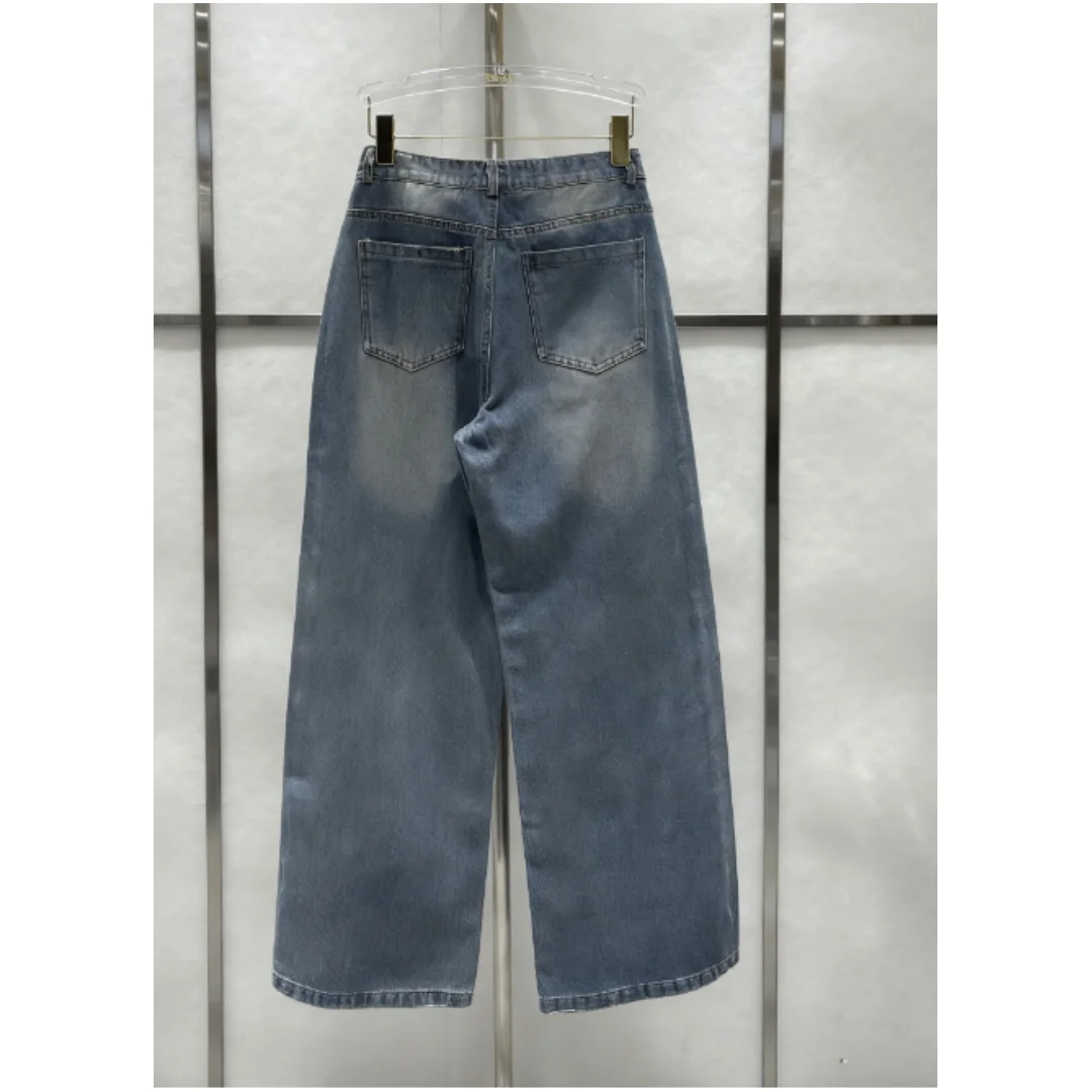 2025 зимние новые стильные женские модные прямые джинсовые брюки с бисером
2025 зимние новые стильные женские модные прямые джинсовые брюки с бисером