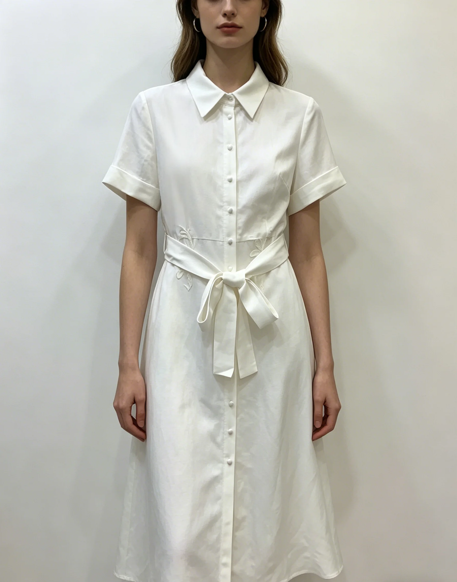 26Ss Spring/Summer Women's Single-Button A-Line Slimming Waist Short-Sleeved Collar Dress LH035
26Ss Spring/Summer Women's Single-Button A-Line Slimming Waist Short-Sleeved Collar Dress LH035