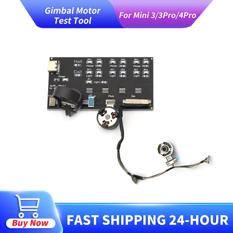 Gimbal Y/P/R Motor Test Tool Yaw Pitch Roll Motor for Mini 3 3 Pro 4 Pro Replacement Spare Parts In Stock
Gimbal Y/P/R Motor Test Tool Yaw Pitch Roll Motor for Mini 3 3 Pro 4 Pro Replacement Spare Parts In Stock