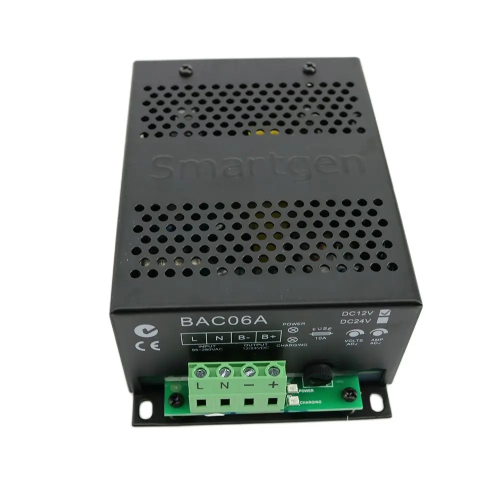 Новое умное зарядное устройство Smartgen BAC06A-24V для свинцово-кислотной пусковой батареи в соответствии с его собственностью
Новое умное зарядное устройство Smartgen BAC06A-24V для свинцово-кислотной пусковой батареи в соответствии с его собственностью