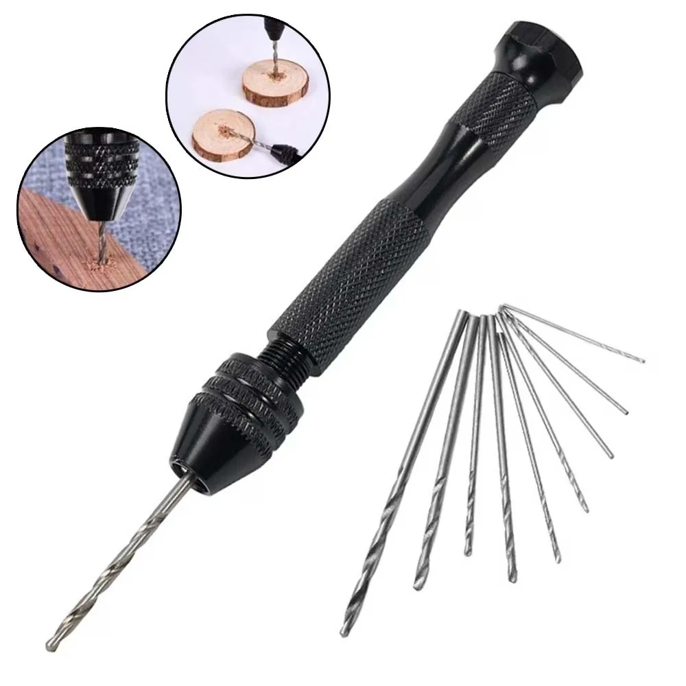 11pcs High-Speed Steel Hand Drill Bit Set for Wood Plastic Rubber Handicrafts Rotary Drill Bits
11pcs High-Speed Steel Hand Drill Bit Set for Wood Plastic Rubber Handicrafts Rotary Drill Bits