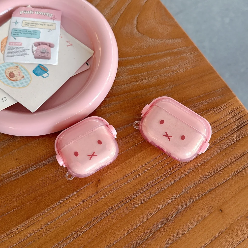 Korean INS cute sweet pink line rabbit headphone protective case for AirPods 4 Pro2 3 fashion simple shock-proof protective case
Korean INS cute sweet pink line rabbit headphone protective case for AirPods 4 Pro2 3 fashion simple shock-proof protective case