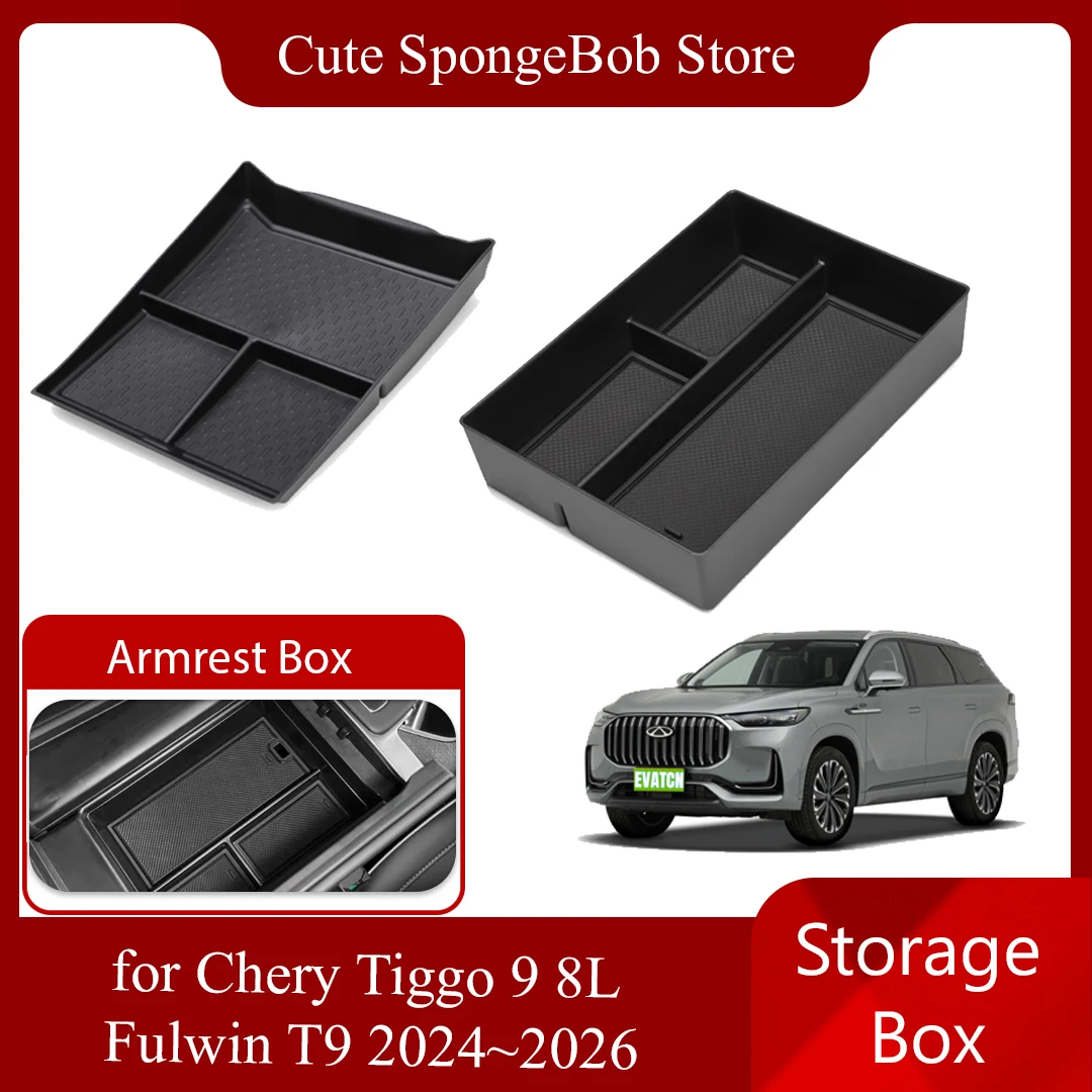 Car Storage Box for Chery Tiggo 9 8L Fulwin T9 2024~2026 2025 Cup holder Armrest Central Console Organizer Tray Shelf Accessorie
Car Storage Box for Chery Tiggo 9 8L Fulwin T9 2024~2026 2025 Cup holder Armrest Central Console Organizer Tray Shelf Accessorie