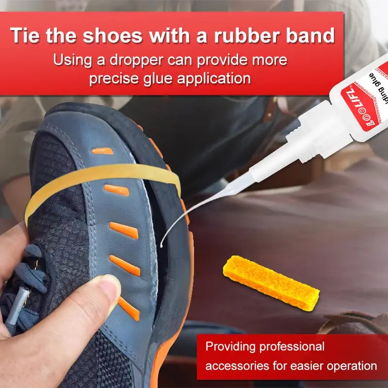 LOOLIFL 689 20 мл высокопрочный маслянистый клей-универсальный прочный клей для обуви Прочный клей подходит для ремонта обуви и других.
LOOLIFL 689 20 мл высокопрочный маслянистый клей-универсальный прочный клей для обуви Прочный клей подходит для ремонта обуви и других.