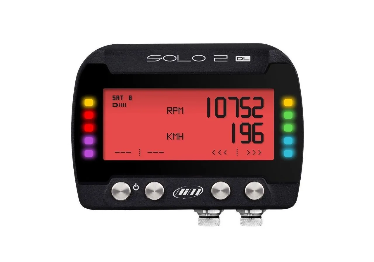 NEW MARKERTING SALES AIM SOLO 2 DL GPS On-Board Lap Timer Data Logger with Internal Memory RS232
NEW MARKERTING SALES AIM SOLO 2 DL GPS On-Board Lap Timer Data Logger with Internal Memory RS232