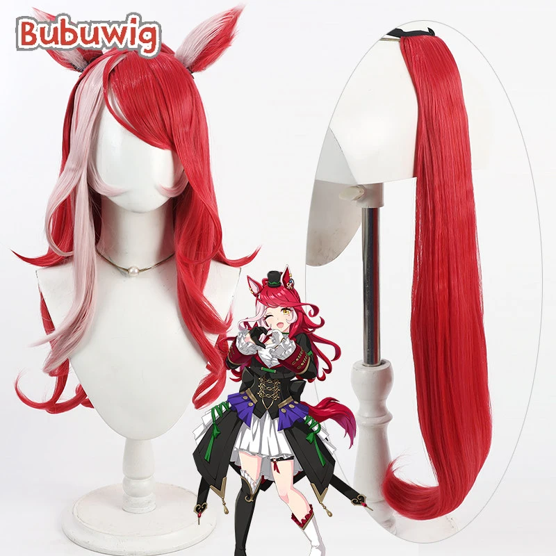 Синтетические парики Bubuwig для косплея Uma musume: Pretty Derby Loves Only You, 60 см, красные с розовым, термостойкие.
Синтетические парики Bubuwig для косплея Uma musume: Pretty Derby Loves Only You, 60 см, красные с розовым, термостойкие.