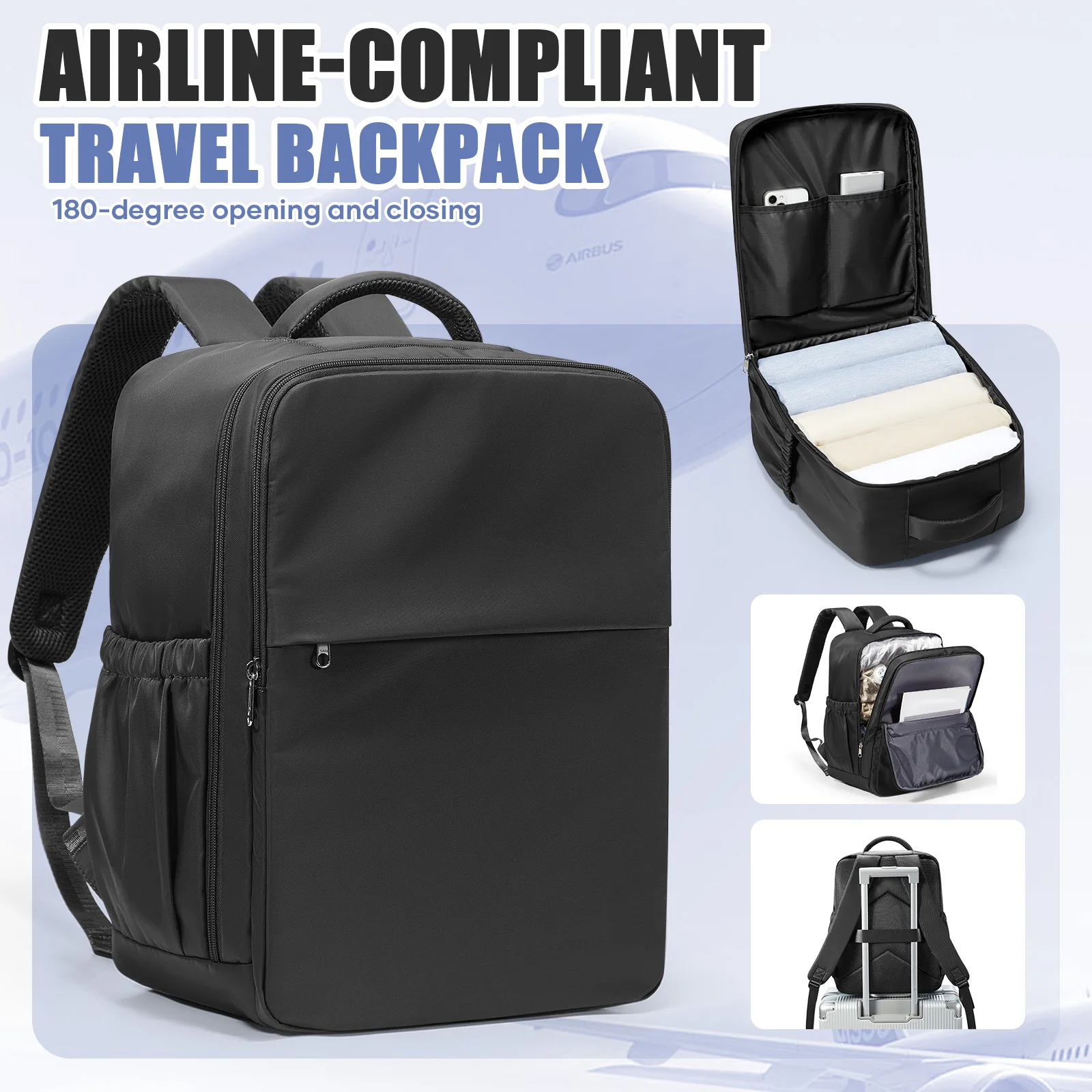 Cabin Airplane Travel Backpack 40x30x20, Hand Luggage Cabin Backpack Wizzair Carry-Ons Men Women Laptop Bags Student School Bag
Cabin Airplane Travel Backpack 40x30x20, Hand Luggage Cabin Backpack Wizzair Carry-Ons Men Women Laptop Bags Student School Bag