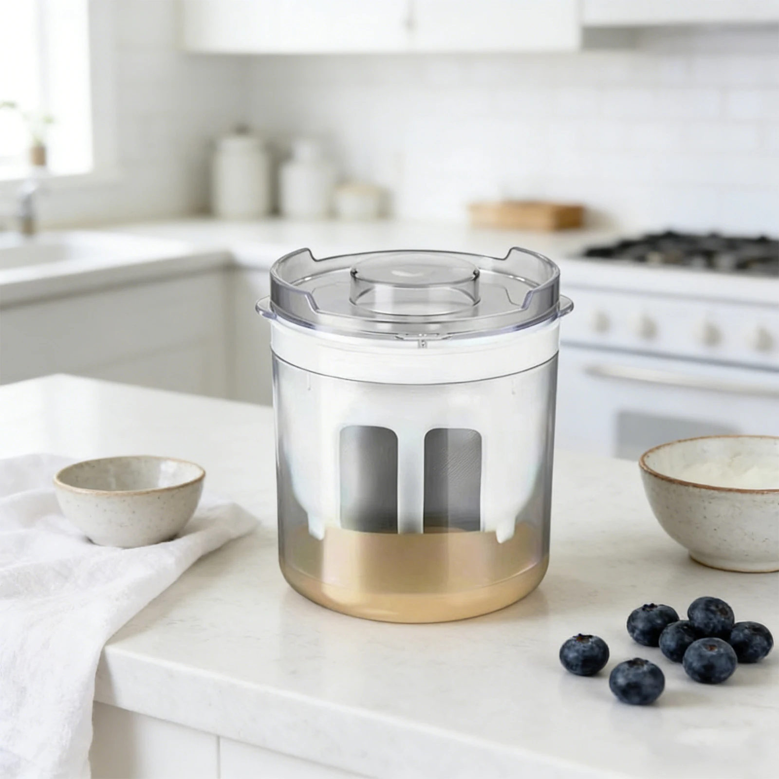 Premium Household Yogurt Strainer Professional Multifunctional Yogurt Filter Kitchen Tool for Cheese And Yogurt Making
Premium Household Yogurt Strainer Professional Multifunctional Yogurt Filter Kitchen Tool for Cheese And Yogurt Making