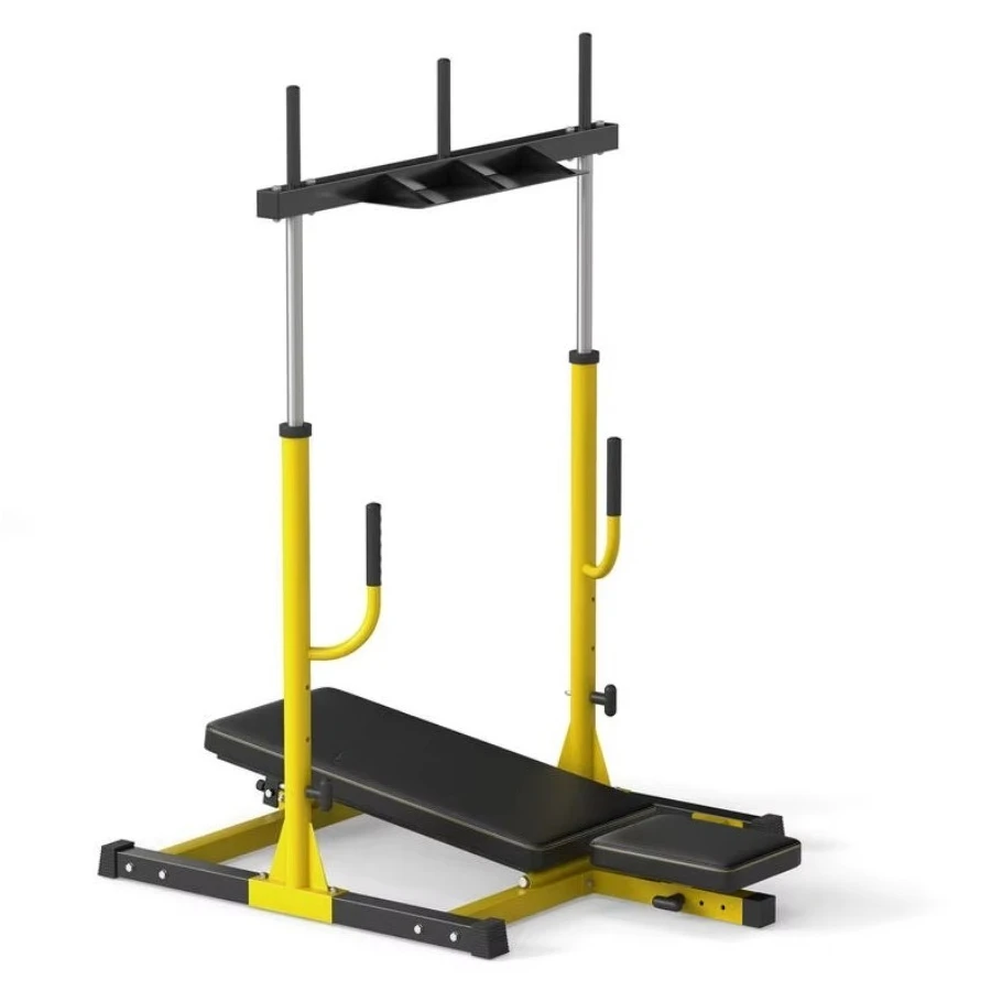 SPORTNOW Vertical Leg Press Machine with Adjustable Leg, Back and Head Positions, 2" Olympic Plate Compatible, Yellow
SPORTNOW Vertical Leg Press Machine with Adjustable Leg, Back and Head Positions, 2" Olympic Plate Compatible, Yellow